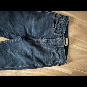 Madewell dark blue jeans!